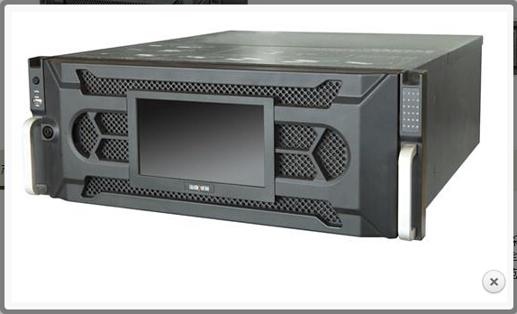 海康威视牌NVR网络硬盘录像机24个硬盘位机型DS-96256N-E24(/H)