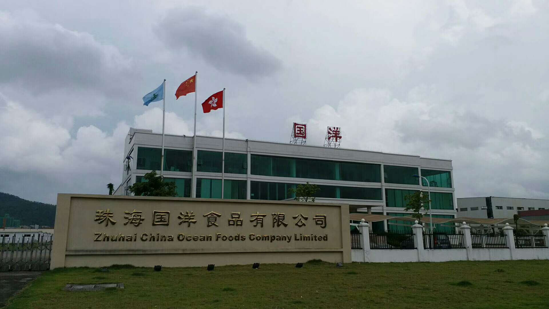 热烈祝贺国洋公司监控系统工程安装完毕及交付使